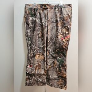 Under Armour Womens Realtree Camo Cargo Pants - Brown/Green/Gray